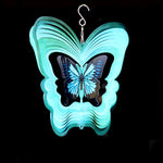Load image into Gallery viewer, Butterfly Design Wind Spinner - 12&quot;
