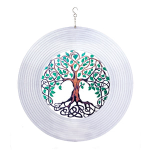 Extra Large Tree Of Life Design Wind Spinner - 15"