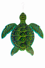 Load image into Gallery viewer, Extra Large Turtle Design Wind Spinner - 15&quot;
