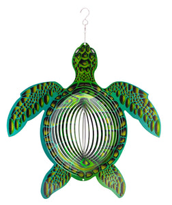 Extra Large Turtle Design Wind Spinner - 15"