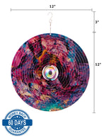 Load image into Gallery viewer, Galaxy Design Wind Spinner - 12&quot;
